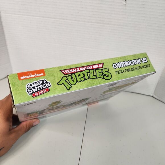 Teenage Mutant Ninja Turtles Construction Set Pizza Parlor W/ Michelangelo TMNT - Picture 5 of 5